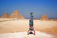 На руках по Африке Egypt, Giza, Pyramyds 3 2007 382-город Гиза
